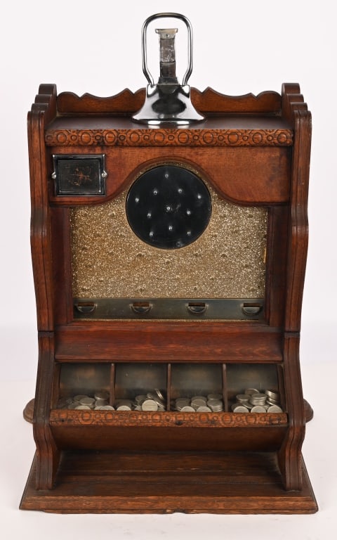 5c CLAWSON CRACK-A-JACK COUNTER JACKPOT MACHINE (1 of 7)