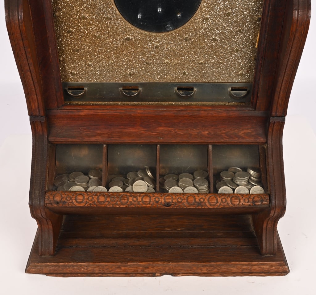 5c CLAWSON CRACK-A-JACK COUNTER JACKPOT MACHINE - 3
