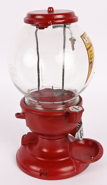 1c COLUMBUS MODEL B GUMBALL MACHINE - 6