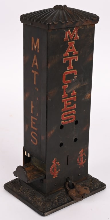 1c NORTHWESTERN MORRIS MATCH VENDING MACHINE (1 of 7)