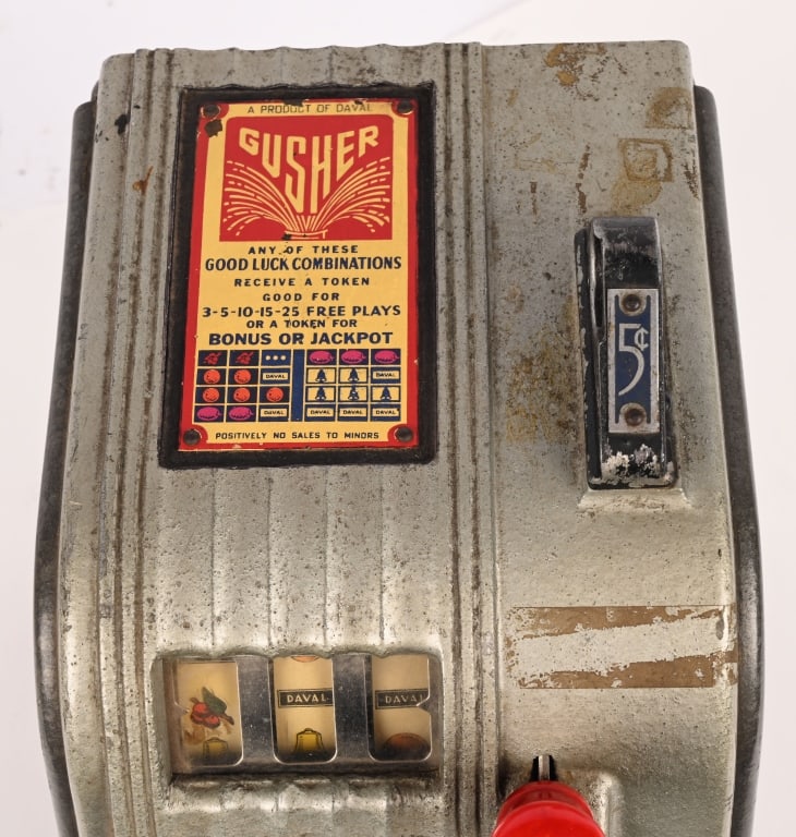 5c DAVAL GUSHER TRADE STIMULATOR - 2