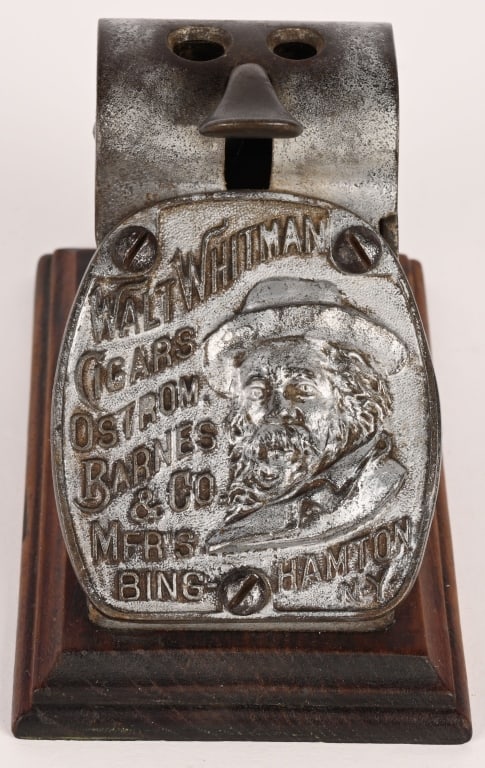 WALT WHITMAN CIGARS COUNTERTOP CIGAR GUTTER (1 of 5)