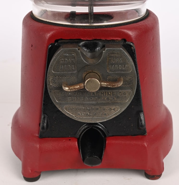 ADVANCED 1c GLOBE STYLE GUMBALL MACHINE - 5