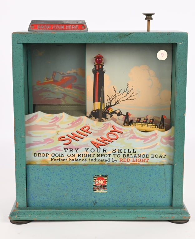 RMC SHIP AHOY COIN DROP SKILL GAME (1 of 7)