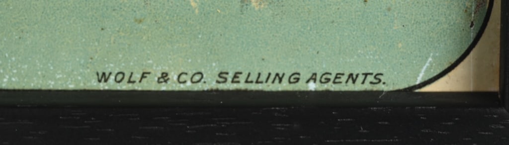 DEVILISH GOOD 5c CIGARS EMBOSSED TIN SIGN - 6