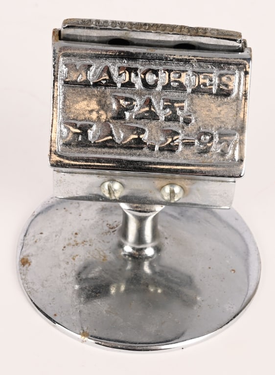 CAST IRON MATCH HOLDER - 2
