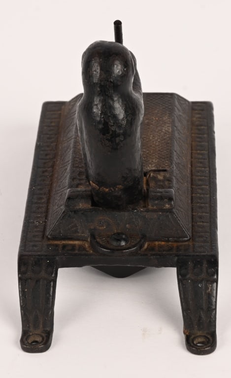 CAST IRON MONKEY MATCH DISPENSER - 4