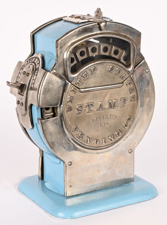 5c UNTED STATES STAMP VENDING MACHINE (1 of 6)