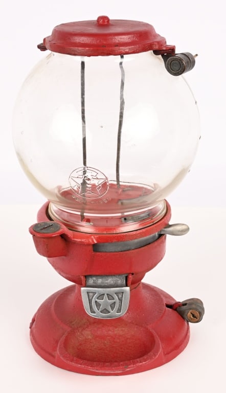 1c COLUMBUS MODEL B GUMBALL MACHINE (1 of 8)