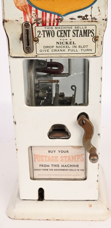 5c UNCLE SAM POSTAGE STAMPS VENDOR - 3