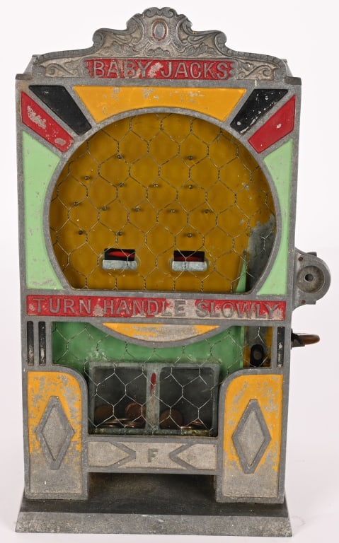 FIELDS 1c BABY JACKS TRADE STIMULATOR (1 of 8)