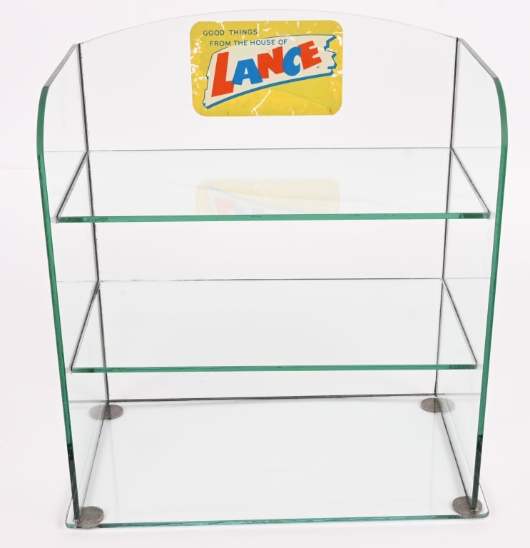LANCE GLASS COUNTER DISPLAY (1 of 4)