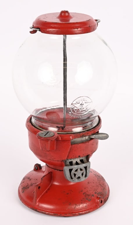 1c COLUMBUS MODEL B GUMBALL MACHINE (1 of 6)