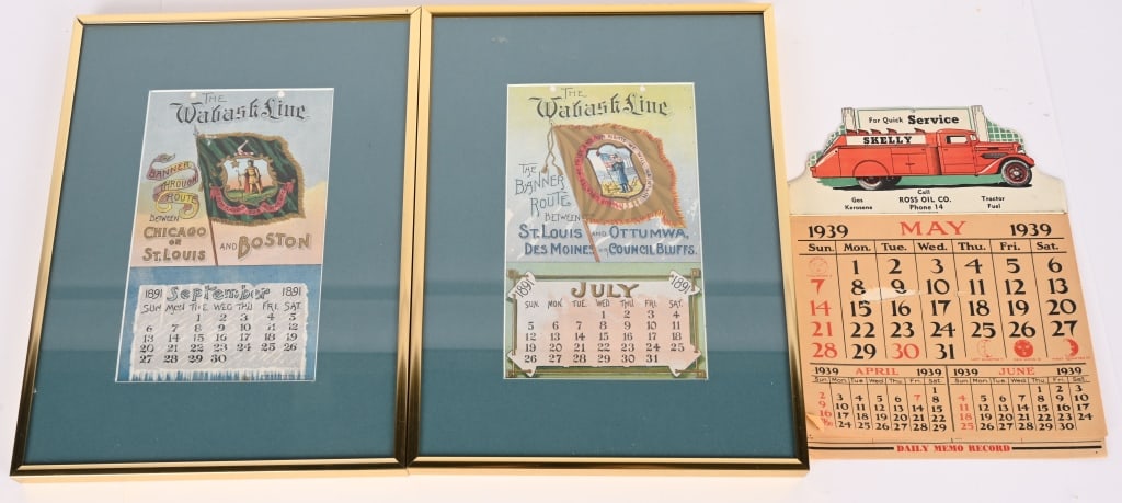 TIN TRUCK ADVERTISING CALENDAR & MORE (1 of 5)