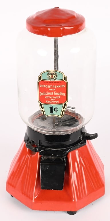 COLUMBUS 1c GUMBALL MACHINE (1 of 6)