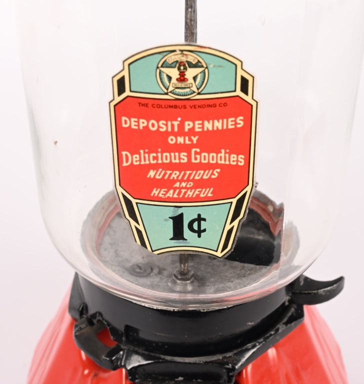 COLUMBUS 1c GUMBALL MACHINE - 2