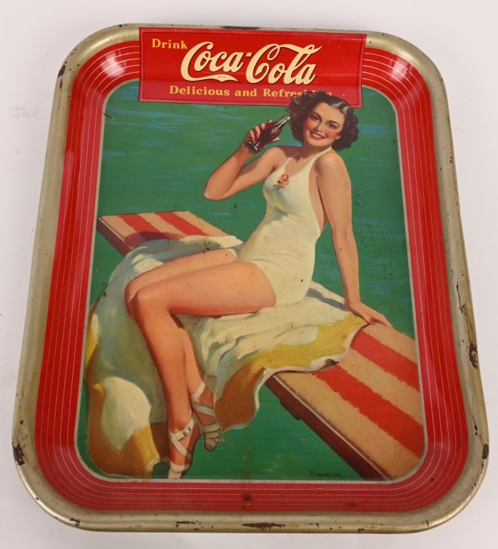 4- COCA COLA SERVING TRAYS - 3