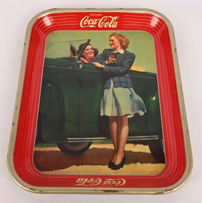 4- COCA COLA SERVING TRAYS - 5