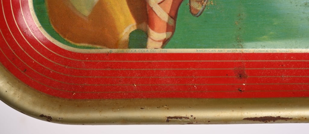 4- COCA COLA SERVING TRAYS - 7