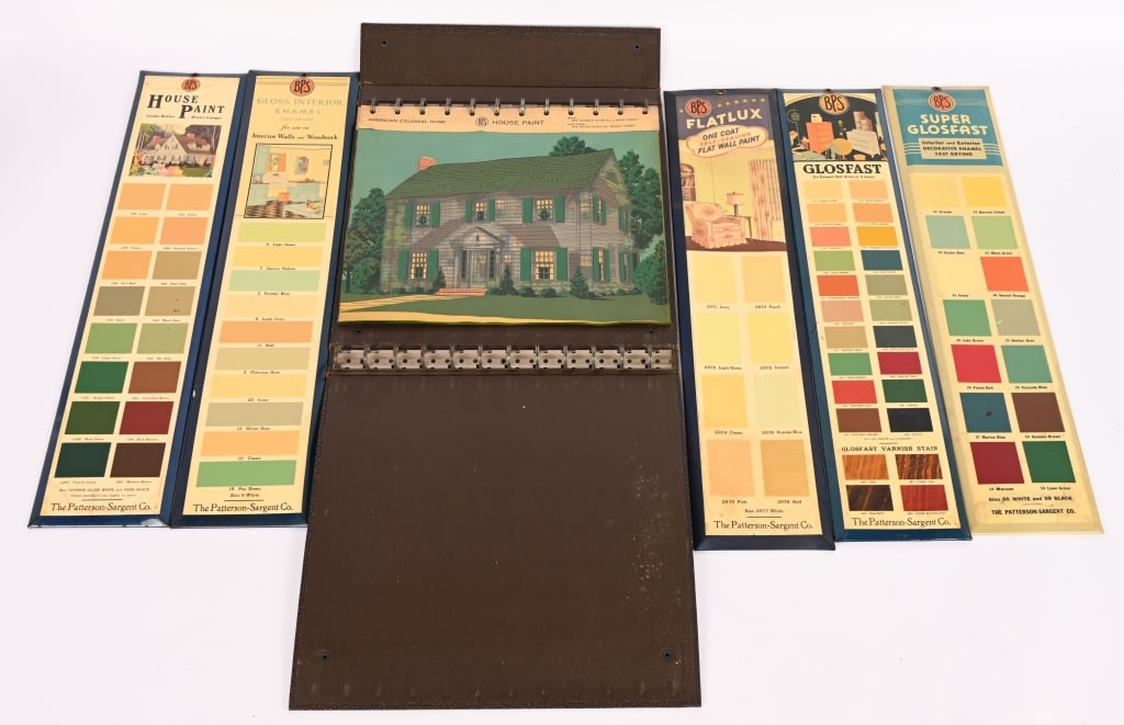BPS PAINT TIN SIGNS & HOUSE PAINT MASTER BOOK (1 of 8)