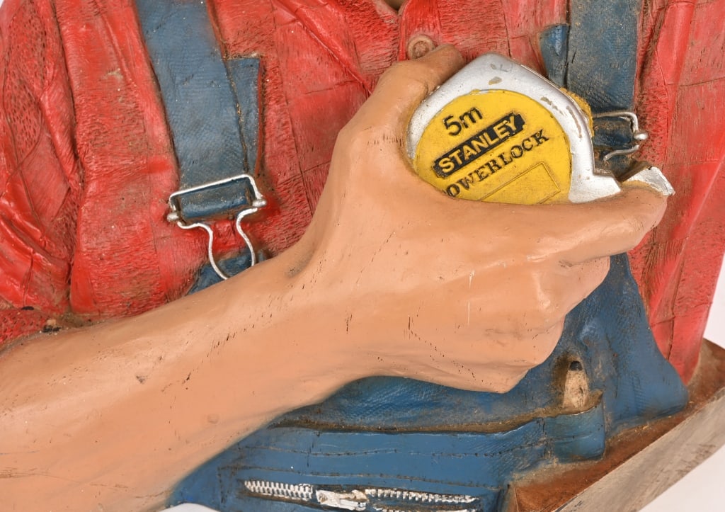 STANLEY TOOLS CARPENTER STORE DISPLAY - 2