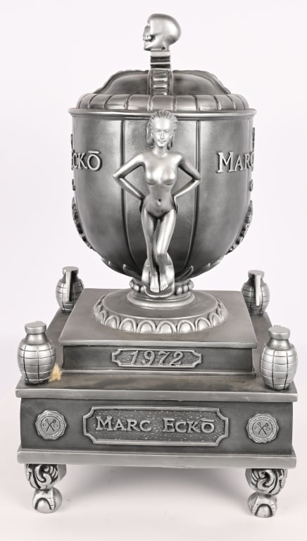MARC ECKO CUT & SEW GRENADE TROPHY DISPLAY - 6
