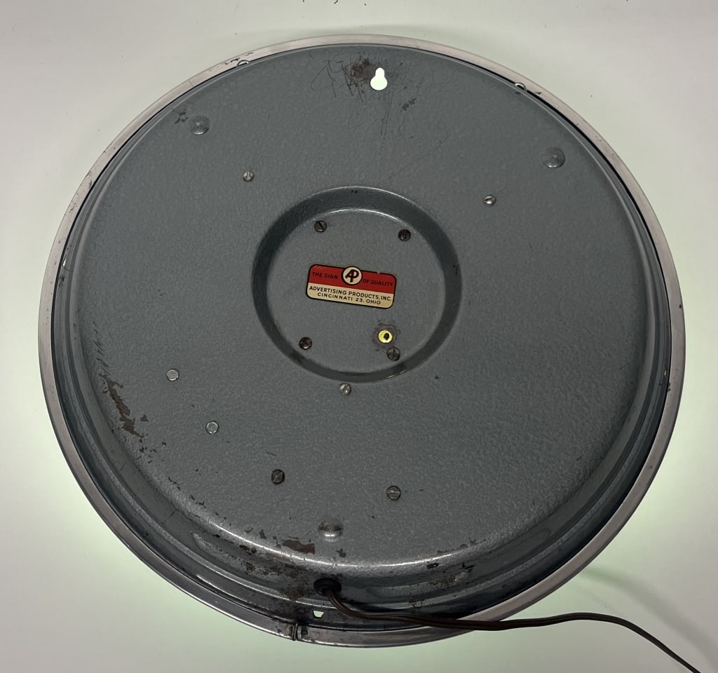 PINE STATE DAIRY DOUBLE BUBBLE CLOCK - 2