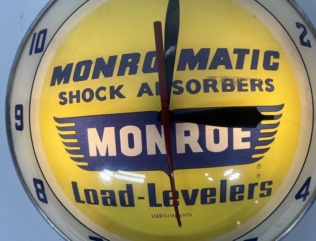 MONROE SHOCKS DOUBLE BUBBLE CLOCK - 2