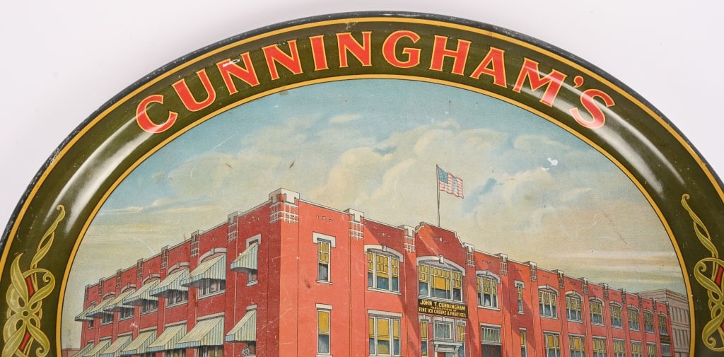 CUNNINGHAM'S ICE CREAM SERVING TRAY - 6