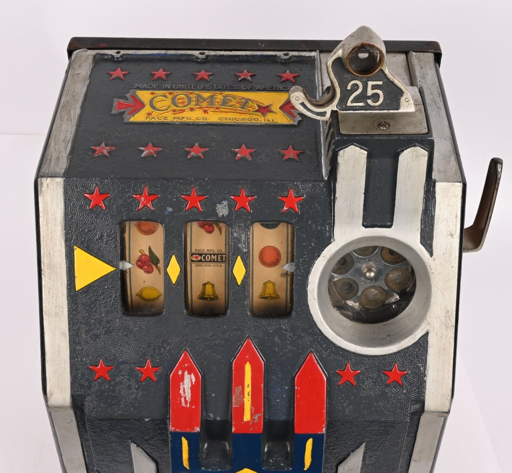 PACE 25c COMET SLOT MACHINE - 2