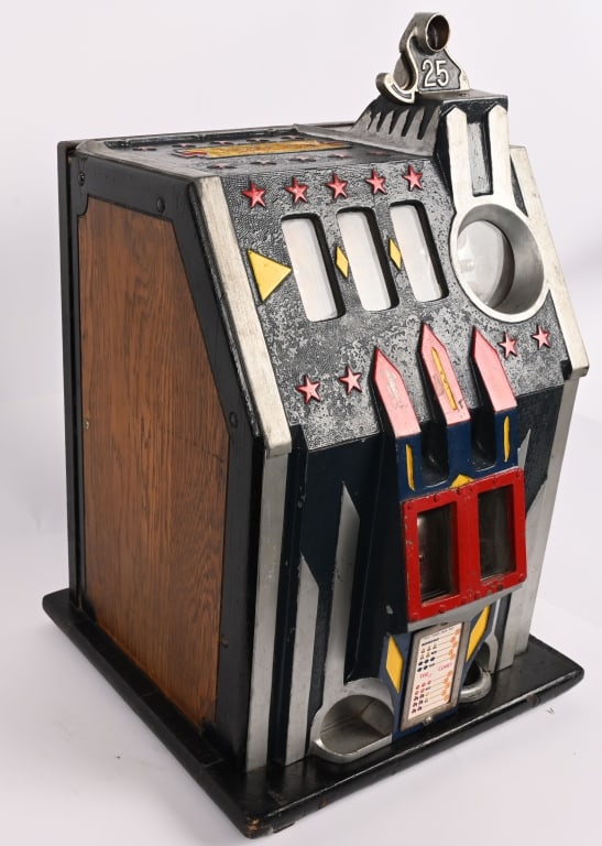 PACE 25c COMET SLOT MACHINE - 4