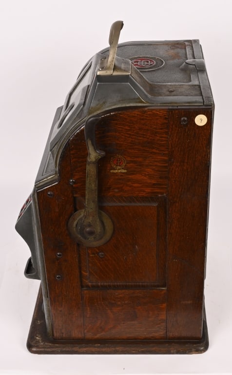 PACE 1c GOOSENECK SLOT MACHINE - 4
