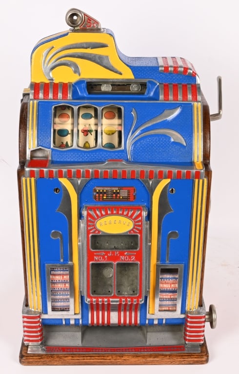 JENNINGS 5c CENTURY VENDOR SLOT MACHINE (1 of 7)