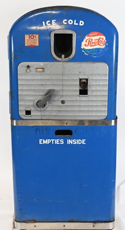 1950s PEPSI VENDORLATOR 27B VENDING MACHINE (1 of 6)