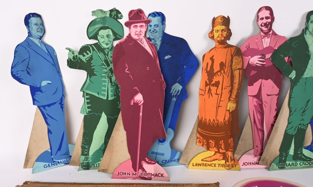2- RARE VICTOR TALKING MACHINE STORE DISPLAYS - 14
