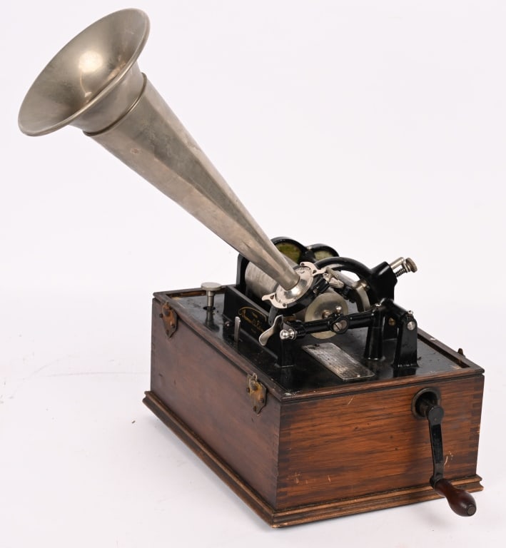 EDISON FIRESIDE CYLINDER PHONOGRAPH - 2