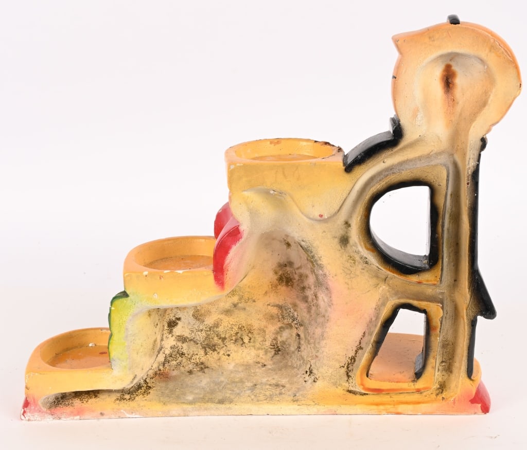 ROMA WINE CHALKWARE BOTTLE DISPLAY - 3