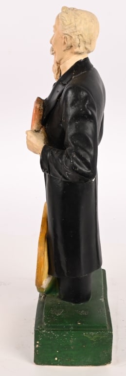 GLENMORE WHISKEY CHALKWARE COLONEL DISPLAY - 2