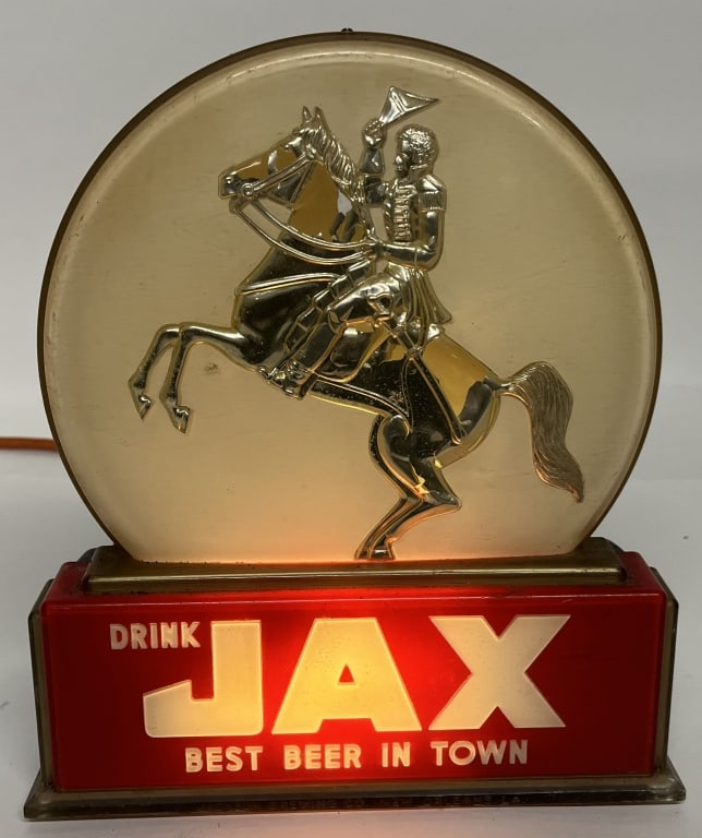 JAX BEER LIGHTUP COUNTER SIGN (1 of 2)