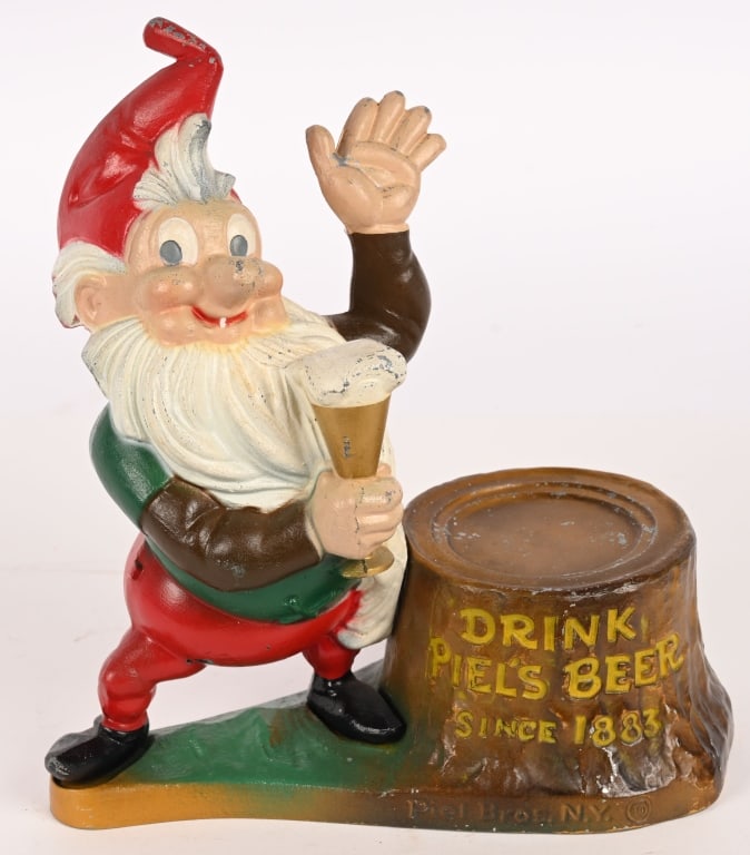 DRINK PIEL'S BEER ADVERTISING BOTTLE DISPLAY (1 of 5)