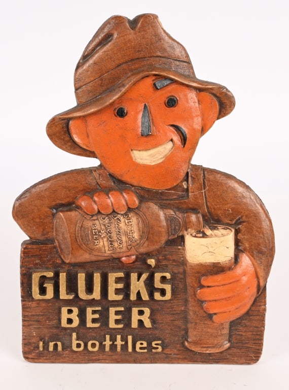 GLUEK'S BEER BURWOOD SIGN (1 of 3)