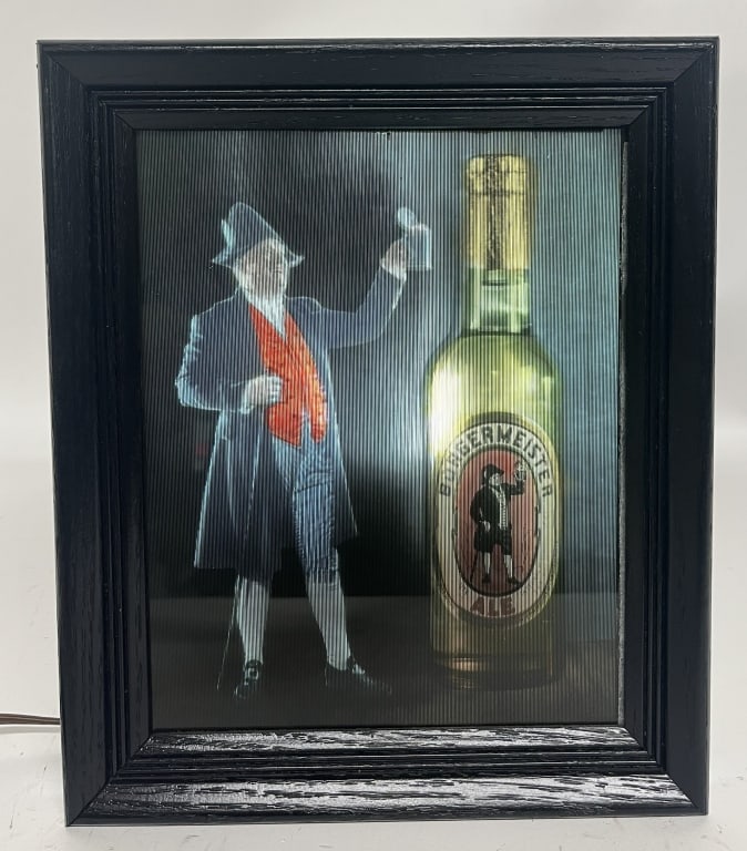 BURGERMEISTER BEER LIGHTUP SIGN (1 of 2)