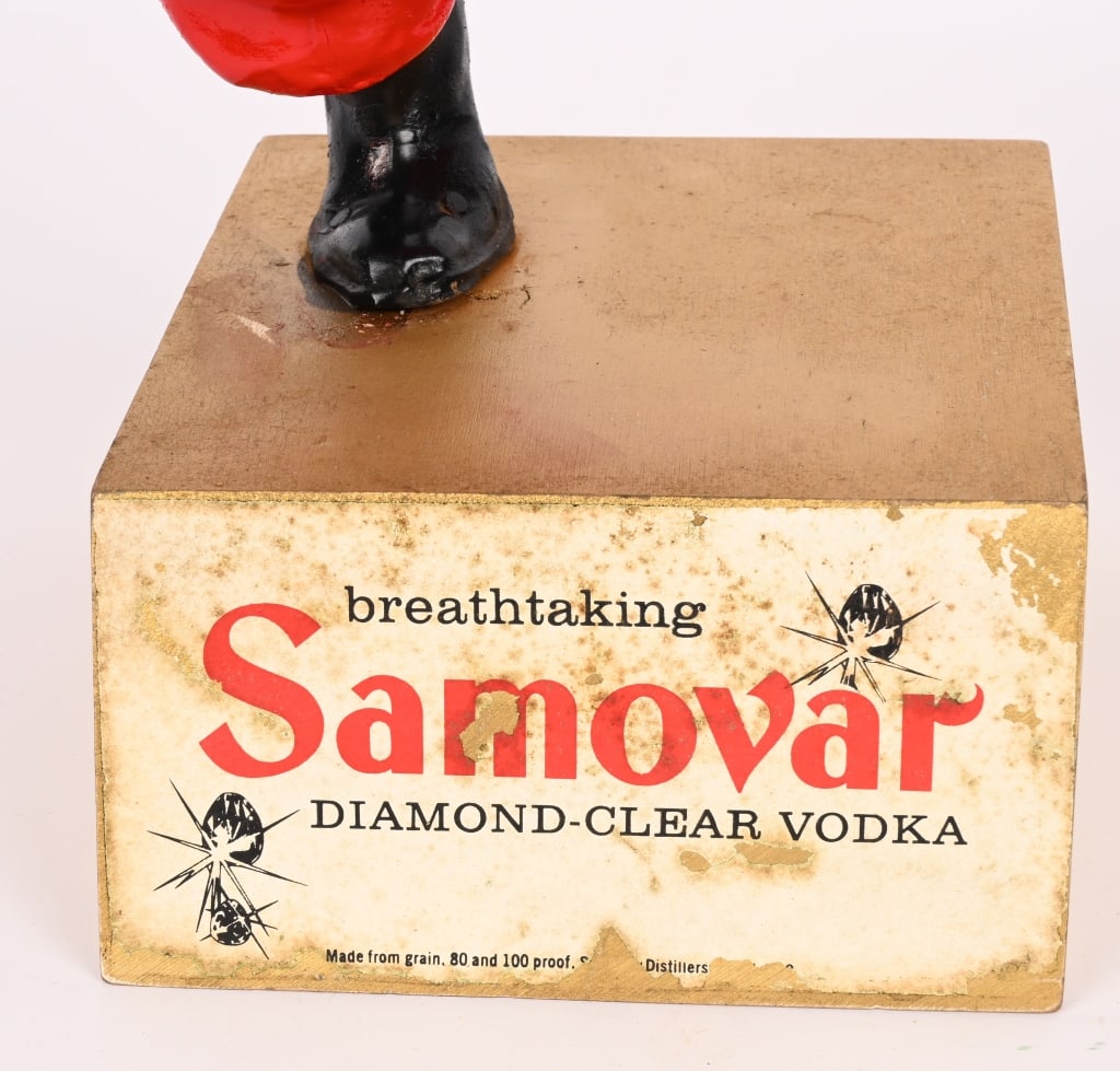 SAMOVAR VODKA ADVERTISING STATUE - 3