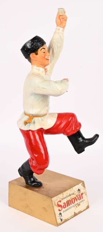SAMOVAR VODKA ADVERTISING STATUE - 6