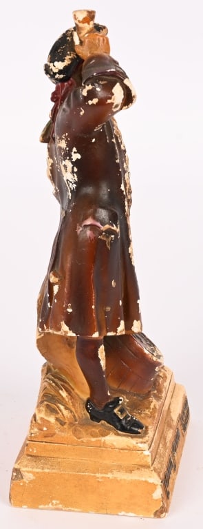 LONG JOHN WHISKEY CHALKWARE ADVERTISING STATUE - 7