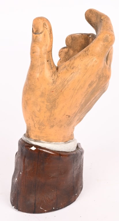 OERTELS '92 BEER CHALKWARE HAND - 2