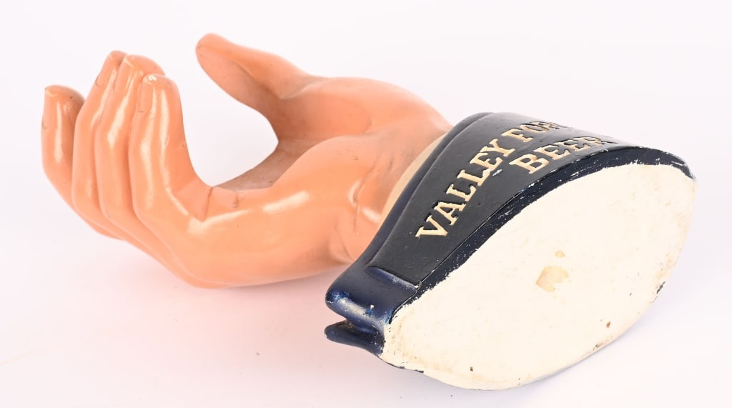 VALLEY FORGE BEER CHALKWARE HAND - 5