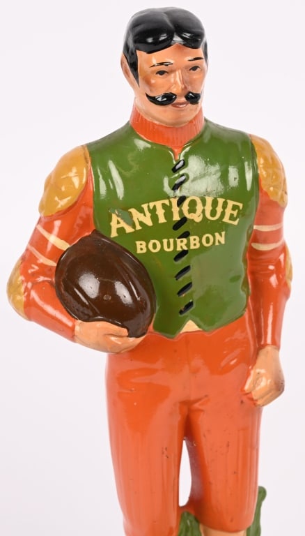 ANTIQUE BOURBON PORCELAIN BOTTLE DISPLAY - 2