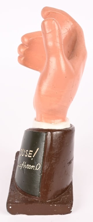 RENNER BREWING CHALKWARE HAND - 2
