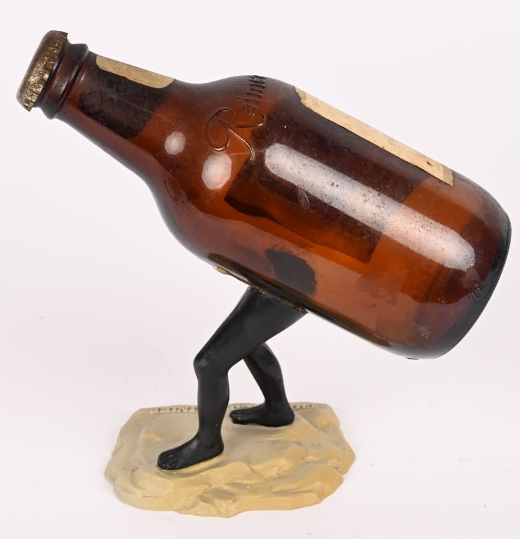 RAINIER BEER WALKING BOTTLE STATUE - 3